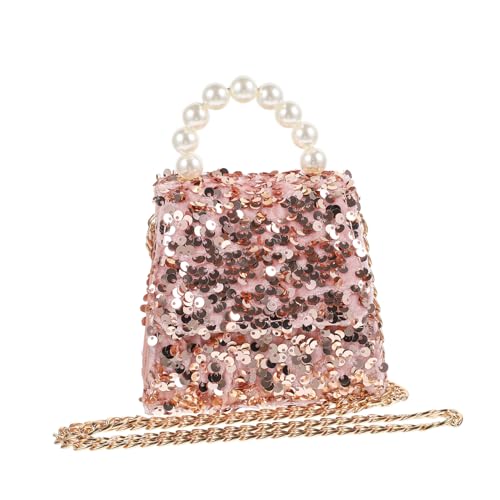 CALLARON Paillettentasche Für Mädchen Kreative Mit Pailletten Tragbare Tasche Für Münzen Kleingeld Und Schlüssel Geeignet Für Täglichen Gebrauch Und Ausgehen von CALLARON