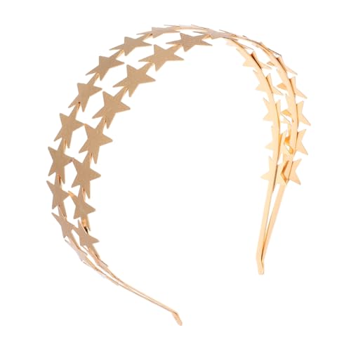 CALLARON Braut Haarreif Mit -sternen Doppellagiger Haarschmuck Für Hochzeiten Und Partys Vielseitiges Accessoire Für Und Mädchen Kopfbedeckung von CALLARON