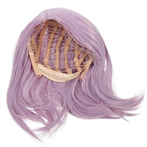 CALLARON Perücke Für Damen Kurze Gerade Haarperücke Synthetische Perücke Mit Realistischem Look Dekorative Für Frauen Natürliche von CALLARON