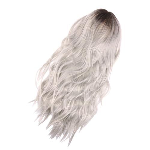 CALLARON Perücke Für Damen Lange Lockige Cosplay-perücke Aus Synthetischem Haar Für Alltag Partys Halloween Und Andere Anlässe Atmungsaktiv Und Bequem von CALLARON