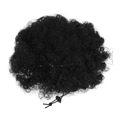 CALLARON Afro Puff Pferdeschwanzverlängerung Mit Kordelzug Für Schwarze Frauen Synthetische Kurze Lockige Haarstücke Updo Haarteile Für Afro-stile Hochtemperaturbeständig Und CALLARON Afro Puff Pferdeschwanzverlängerung Mit Kordelzug Für Schwarze Frauen Synthetische Kurze Lockige Haarstücke Updo Haarteile Für Afro-stile Hochtemperaturbeständig Und von CALLARON
