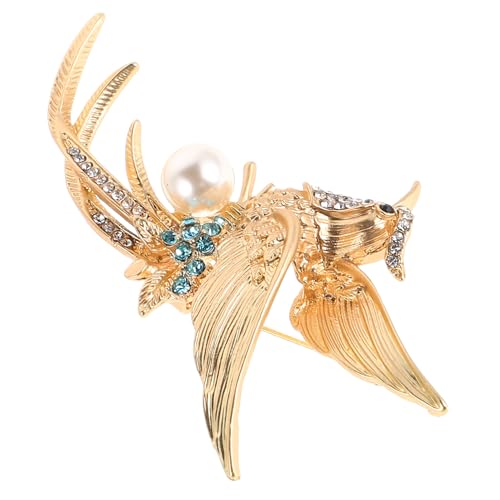 CALLARON Tierbrosche Für Damen Herren Strassbrosche Vogel-anstecknadel Für Jacken Modeschmuck von CALLARON