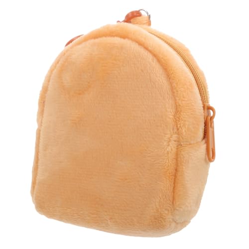 CALLARON Niedliche Schlüsselanhänger-Tasche Geldbörse für Damen Plüsch Tasche Ohrhörer-etui Schlüsselanhänger-Organizer für Teenager-mädchen Reise-zubehörtasche von CALLARON