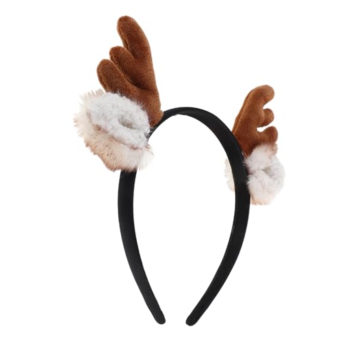 CALLARON Geweih-stirnband Mit Geweih Kopfbedeckung Für Kostüme Leichtes Stirnband Für Frauen Süßes Geweih-stirnband Für Halloween Weihnachten Und Party von CALLARON