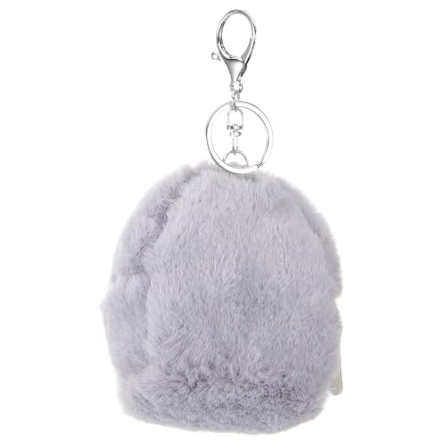 CALLARON Plüsch Münzbeutel mit Reißverschluss Niedliche Kleine Brieftasche für Damen Schlüsselanhänger Geldbörse Trendiges Cartoon Design Langlebig und Formstabil Frische Farbakzente für von CALLARON