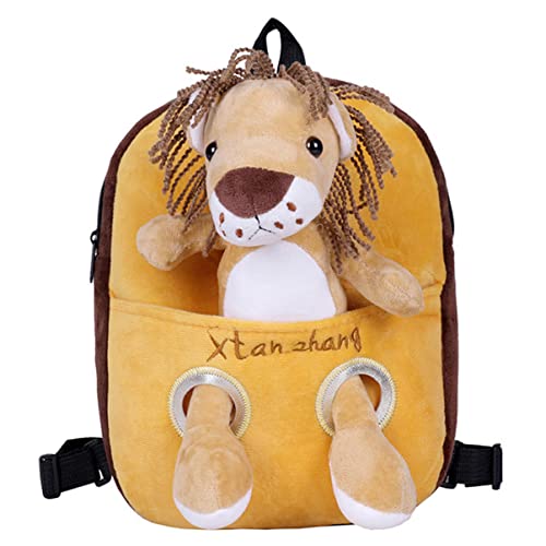 CALLARON Plüsch-Rucksack-Geschirr Mit Anti-Verlust-Funktion Cartoon-Tier-Design Für Kleinkinder Jungen Und Mädchen Für Ausflüge Und Alltagsgebrauch von CALLARON