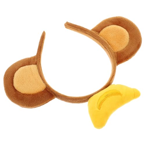 CALLARON Entzückendes Stirnband Mit Affenohren Bananen-stirnband Für Mädchen Und Frauen Für Halloween-partys Und Cosplay von CALLARON