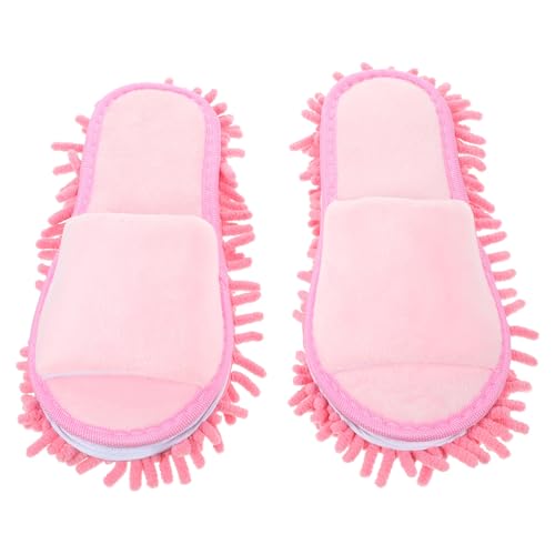 CALLARON Praktische Mop Slippers mit Offenen Zehen Chenille Sohle Rutschfest für Damen und Herren Bequeme Haus Putzschuhe zum Staubwischen und Bodenreinigen CALLARON Praktische Mop Slippers mit Offenen Zehen Chenille Sohle Rutschfest für Damen und Herren Bequeme Haus Putzschuhe zum Staubwischen und Bodenreinigen von CALLARON