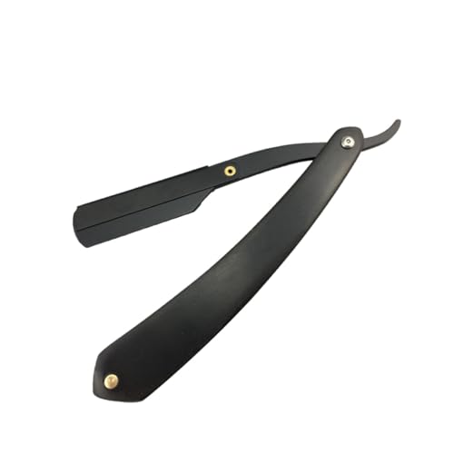 CALLARON Metallrasierer Für Männer Handrasierer Friseurrasierer Rasierapparat Aus Metall Geeignet Zum Rasieren Von Bart Koteletten Kurzen Und Feinen Haaren Tragbar Platzsparend Und von CALLARON