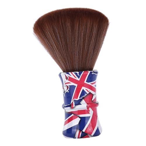 CALLARON Rasierpinsel Für Männer Bartpinsel Mit Weichen Nylonborsten Für Sanfte Rasur Friseurbürste Nackenstaubwedel Für Haarstaubentfernung von CALLARON