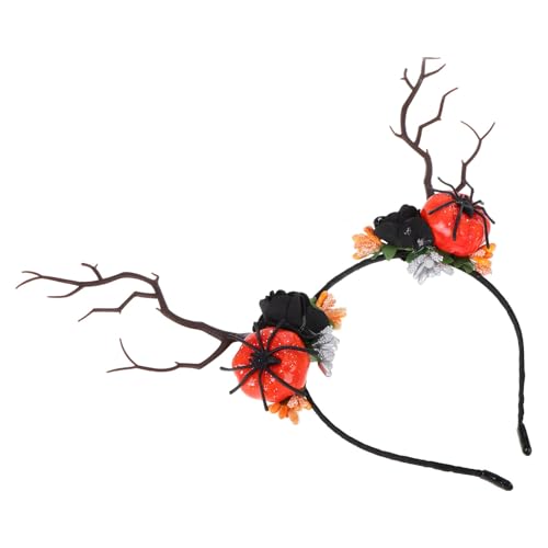 CALLARON Realistisches Geweih Stirnband mit Baumzweig Design für Halloween Weihnachten und Festivals und Stilvolles Accessoire für Cosplay Events und Besondere Anlässe von CALLARON