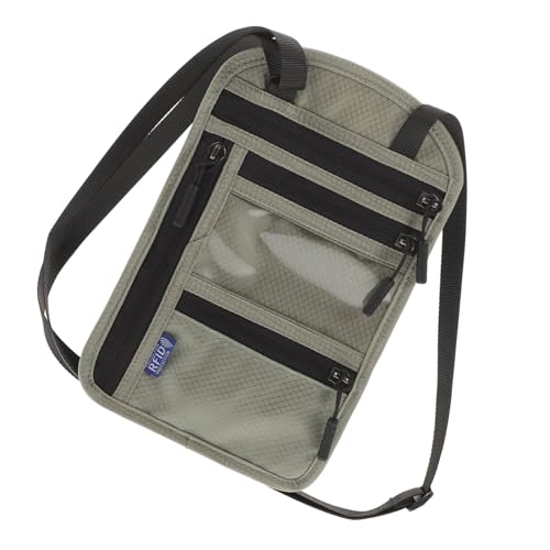 CALLARON Reisepasshülle Mit Schlüsselband Brustbeutel Für Damen Reisetasche Tragbar Zum Aufbewahren Von Dokumenten Kartenhalter Reisepasstasche Reisebrieftasche Für Reise Mit von CALLARON