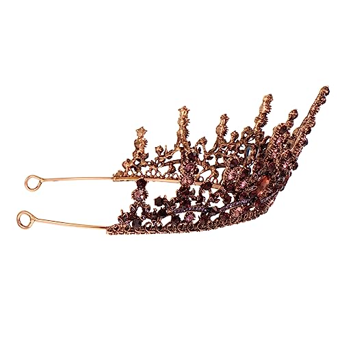 CALLARON Barock Krone Mit Für Damen Retro-haar-accessoire Im Vintage-stil Suitable Für Halloween-kostüm Und Hochzeitsdekoration von CALLARON