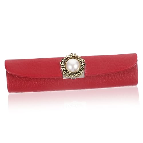 CALLARON Retro Stil Lippenstifthülle mit Spiegel Langlebige Lippenstift Aufbewahrungsbox für Damen Kompakt und Tragbar für Reisen Schule und Alltag Schützende Kosmetik Organizer von CALLARON