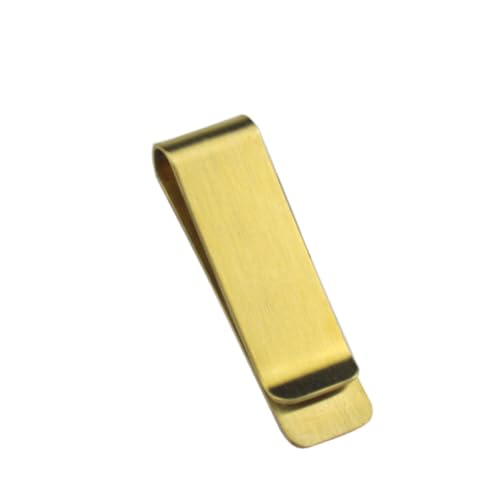 CALLARON Retro Vintage Geldclip Messing Geldbeutel Für Kreditkarten Und Bargeld Geschenkidee Für Freunde Und Familie von CALLARON