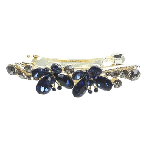 CALLARON Rhinestone Haarklammer Für Damen Haarspange Mit Schimmernden Strasssteinen Für Alltag Und Besondere Anlässe Für Verschiedene Haartypen Und Stile von CALLARON