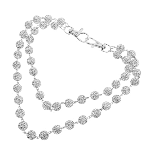 CALLARON Rhinestone Jeanskette Herren Hip Hop Stil Mehrlagige Hosentaschen Kettenverbindung Strapazierfähiges Jeans Schmuck Accessoire für Auffällige Streetwear und Trendige Alltagsmode von CALLARON