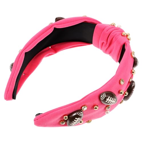 CALLARON Knoten-stirnband Für Damen Mit Perlenverzierungen Breiter Krempe Modisches Haarband Für Sport Und Besondere Anlässe von CALLARON