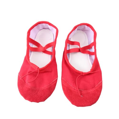 CALLARON Rutsch Ballettschuhe Leichte Gymnastikschläppchen mit Elastischem Band und Rutschfester Sohle für Yoga Tanz und Ballet Erwachsene von CALLARON