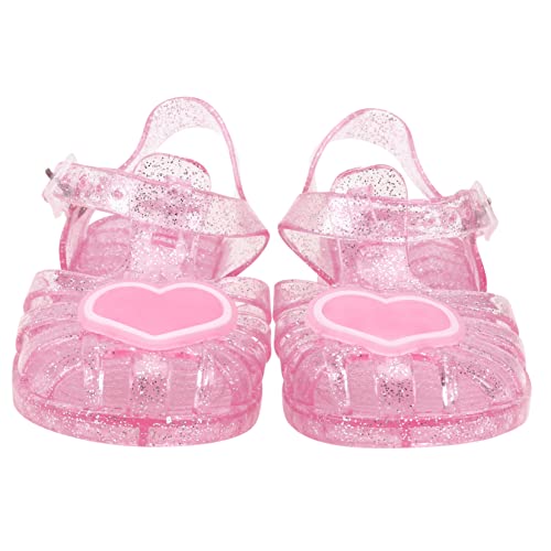 CALLARON Sandalen Sommer Hausschuhe Rutschfest Leicht Tragbar mit Rutsch Sohle und Weichem Material Rote Cartoon Prinzessin Slipper für Junge Mädchen und Kleinkinder von CALLARON