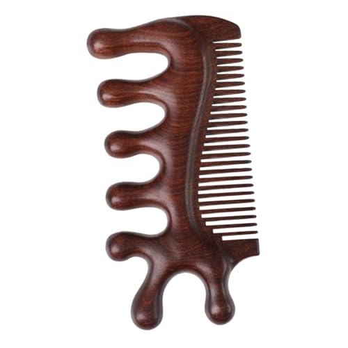 CALLARON Sandelholzkamm Für Kopfhautmassage Entwirrungskamm Aus Holz Massagekamm Für Männer Und Frauen Tragbar Und Praktisch von CALLARON