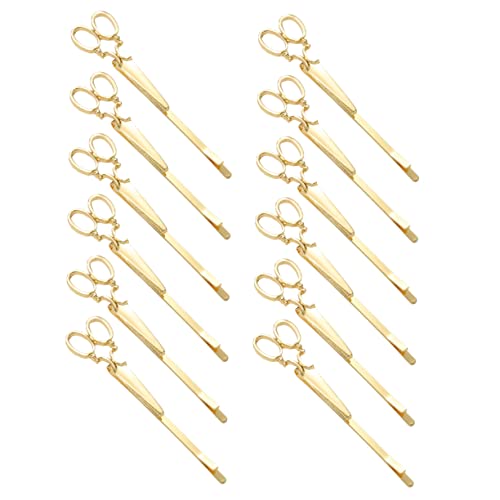 CALLARON Scherenförmige Haarspangen für Mädchen Dekorative Haarnadeln Strapazierfähiges Material für Partys 12 Stück Kreativer Haarschmuck CALLARON Scherenförmige Haarspangen für Mädchen Dekorative Haarnadeln Strapazierfähiges Material für Partys 12 Stück Kreativer Haarschmuck von CALLARON