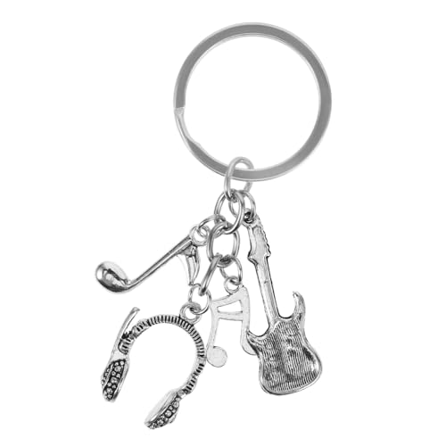 CALLARON Musiknote Schlüsselanhänger Kreative Schlüsselringe Für Musikliebhaber Robuste Und Langlebige Im Instrumenten-Design Praktisch Für Taschen Und Schlüssel Für Kollegen von CALLARON