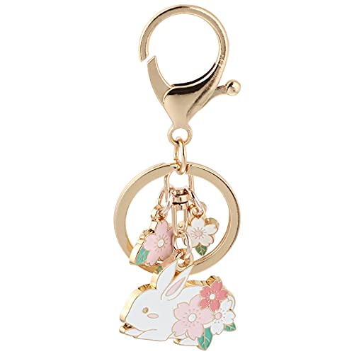CALLARON Kreativer Schlüsselanhänger Aus Zinklegierung Mit Cartoon-Design -hase Leicht Langlebig Und Stilvoll Als Für Frauen Und Männer von CALLARON