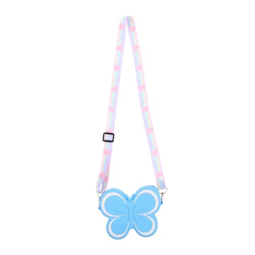 CALLARON Mädchentasche - Schmetterlings-mini-geldbörse Aus Silikon Mädchen-geldbörse Mit Schultergurten Modisches Accessoire Für Kinder von CALLARON