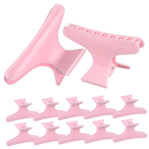 CALLARON 12stücke Schmetterling Haarklammern Salon Haarspangen Aus Haarstyling Werkzeuge Zum Abteilen Schneiden Und Färben Für Mädchen Und Teenager von CALLARON