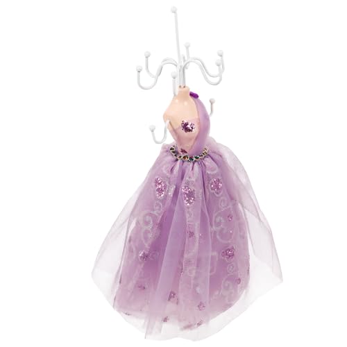 CALLARON Schmuckständer Schmuckaufbewahrung Elegant Zum Aufhängen Groß Transparent Für Damen Halsketten Ohrringe Organizer Montierte Ständer Halter Ohrringe Kunststoff von CALLARON