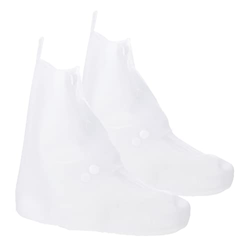 CALLARON Schuhschutz Regen Nicht-Regenstiefel Hohe Tube Regenfest 2 Paar Regenstiefel Für Männer Frauen Schnelltrocknend von CALLARON