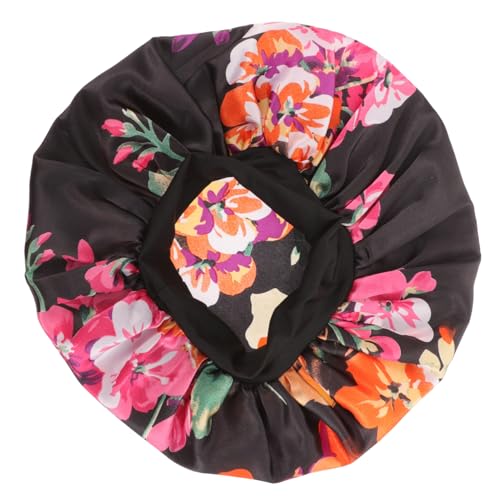 CALLARON Seiden Schlafhaube Für Frauen Männer Haar Wickel Schutz Zum Schlafen Mit Elastischem Band Aus Seide Und Satin Für Naturhaar Extensions Wellen Hochsteckfrisuren von CALLARON