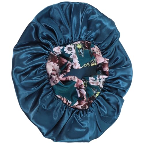CALLARON Seidenhaube Für Schlaf Waschen Und Schminken Hochwertiges Material Bequem Für Junge Mädchen Vielseitige Tragehaube Mit Breitem Gummiband von CALLARON