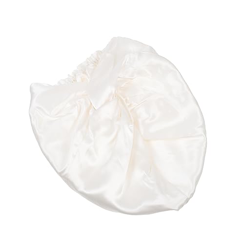 CALLARON Seidenhaube Schlaf Hut Für Damen Haarpflegehaube Haushaltshaube Badehut Mit Elastischem Design Für Langhaarfrisuren von CALLARON