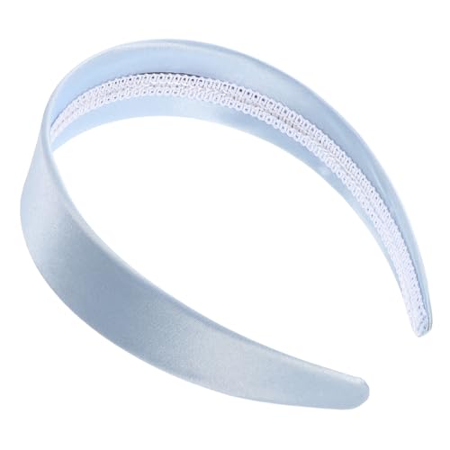 CALLARON Cloth Covered Headband Für Damen Rutschfestes Satin-stirnband Einfarbig Für Weihnachten Und -projekte Stilvolles Haaraccessoire von CALLARON