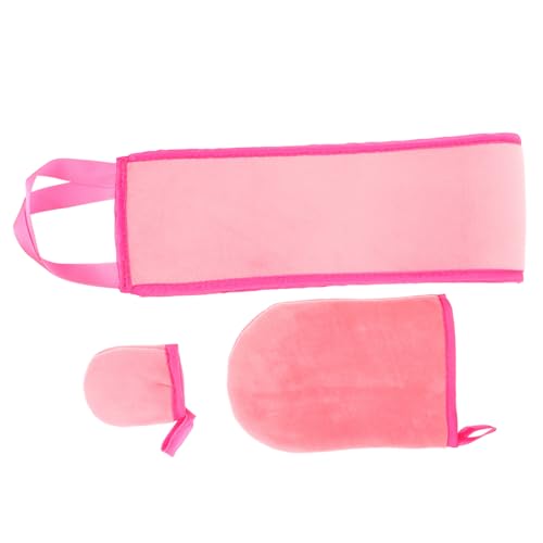 CALLARON Selbstbräuner Handschuh Für Frauen Bräunungshandschuh Mit Langer Griff Lotion Für Rücken Bräunungshandschuhapplikator Zum Gleichmäßigen Auftragen von CALLARON