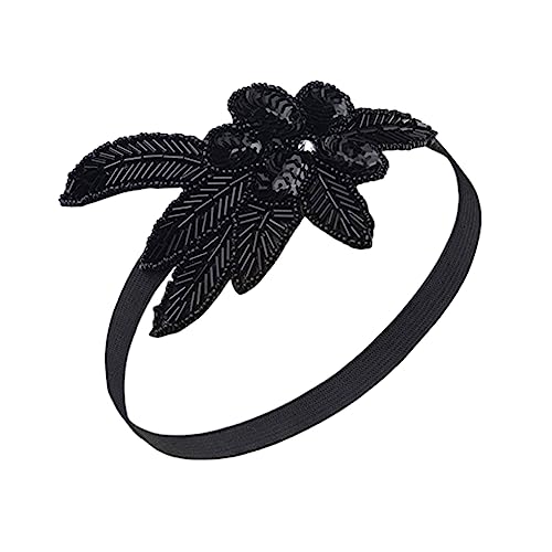 CALLARON Sequin Haarband für Damen Schwarz Eleganter Haarschmuck für Partys Geburtstagsfeiern und Besondere Anlässe Leicht und Bequem ein Perfektes von CALLARON