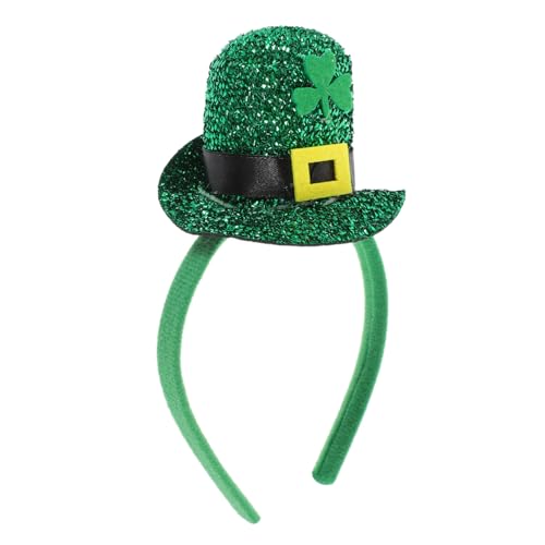 CALLARON Shamrock Haarreif Für St Patrick's Day Grünes Kopfschmuck-accessoire Für Irische Festlichkeiten Langlebiges Und Sicheres Design Für Unbeschwerte Feiern Vielseitig Und von CALLARON