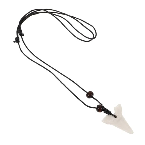 CALLARON Sharks Tooth Necklace Für Männer Und Frauen Exotischer Anhänger Haizähnen Vielseitig Tragbar Langlebige Materialien Einzigartiges Design Perfektes von CALLARON