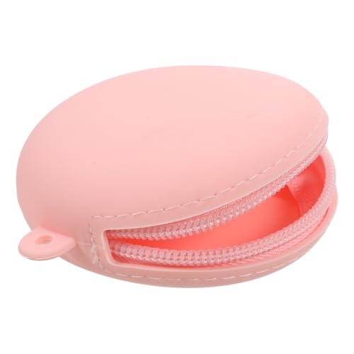 CALLARON Runder Silikon-münzbeutel Für Damen Kawaii Mini Geldbörse Tragbare Kleine Aufbewahrungstasche Für Münzen Schlüsselanhänger Vielseitige Pouch Für Junge Mädchen Und von CALLARON