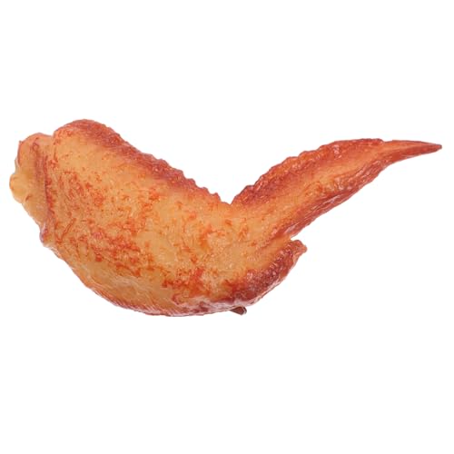 CALLARON Haarspange Mit Künstlichen Hühnerflügeln Stilvolle Haarnadel Aus Pvc Mit Lebensmittelmotiven Für Einzigartige Haaraccessoires Für Damen von CALLARON