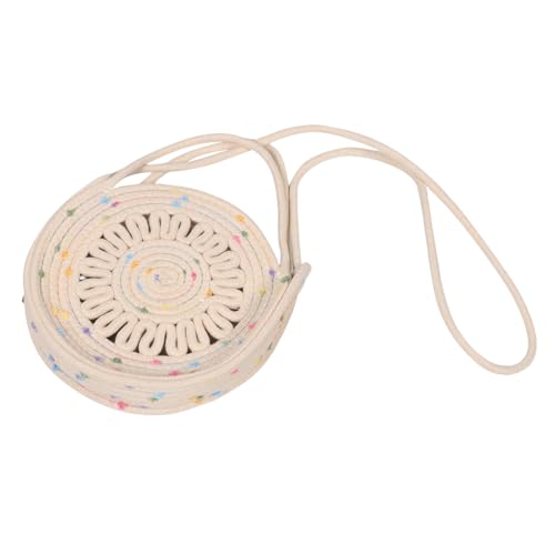 CALLARON Sommerliche Boho Crossbody Umhängetasche aus Baumwollseil Leichte Vielseitige Handtasche für Damen Tragbar als Schultertasche Clutch oder Umhängetasche Minimalistisches Design für von CALLARON