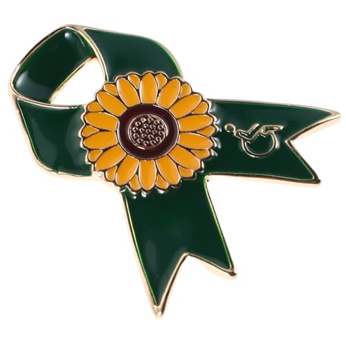 CALLARON Sonnenblumen-band-anstecknadel, Legierungsband, Corsage-anstecknadel, Dekorative Anstecknadeln Für Frauen Und Mädchen, Wohltätigkeits-accessoire von CALLARON
