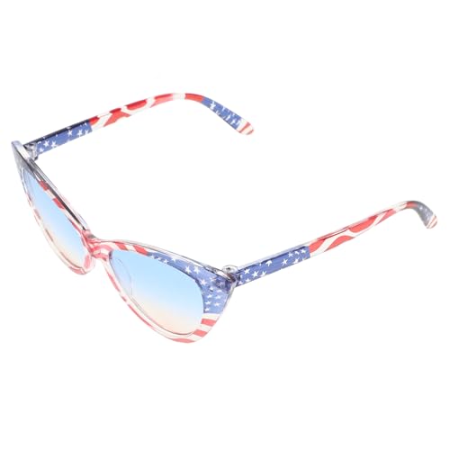 CALLARON Einzigartige Cat Eye Sunes Übergroße Sonnenbrille Mit Usa-flagge Partyzubehör Zum Unabhängigkeitstag CALLARON Einzigartige Cat Eye Sunes Übergroße Sonnenbrille Mit Usa-flagge Partyzubehör Zum Unabhängigkeitstag von CALLARON