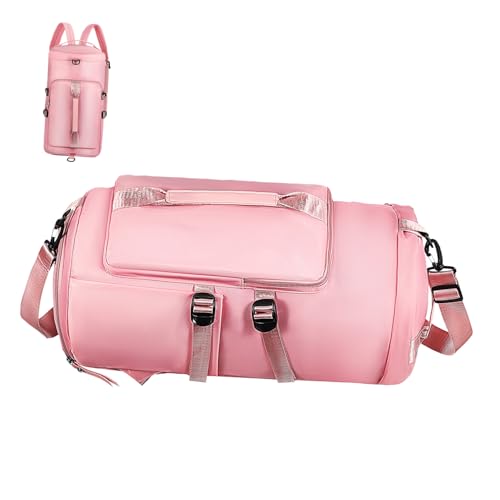 CALLARON Sportlicher Gym Rucksack Damen Herren Großer Reise Trainingsrucksack mit Robustem Kratzfestem Material Vielseitig Tragbar als Schulter Crossbody oder Doppelrucksack Multiple von CALLARON