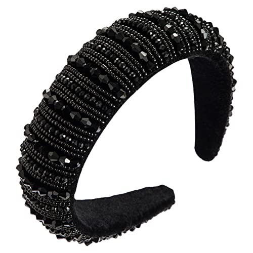 CALLARON Stirnband -haarband Strass-kopfschmuck Langlebiger Haarreif -kopfbedeckung Dekoratives Stirnband von CALLARON