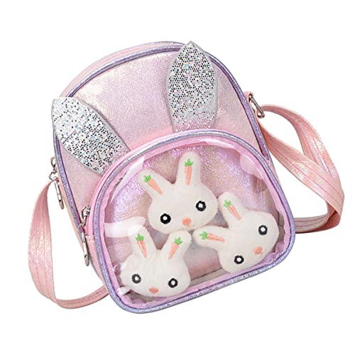 CALLARON Stylische Umhängetasche mit Glitzer Design Cartoon für Reisen und Alltag für Münzen Karten und Langlebig CALLARON Stylische Umhängetasche mit Glitzer Design Cartoon für Reisen und Alltag für Münzen Karten und Langlebig von CALLARON