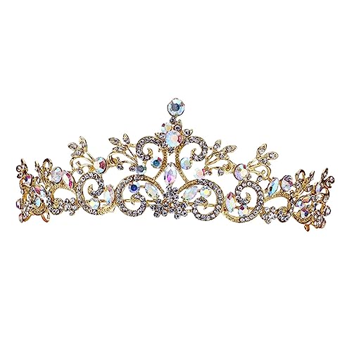 CALLARON Tiara Krone mit Haarschmuck für Partys Hochzeit und Geburtstage Leicht Stabil und Tragbar Perfektes für Kleine Prinzessinnen von CALLARON