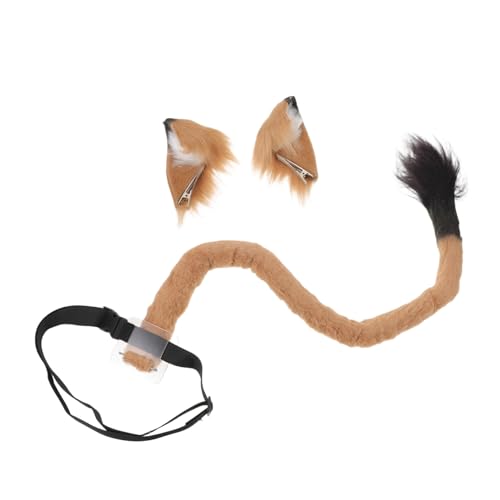 CALLARON Tierohrenschwanzanzug Löwenohrenkostüm Löwenkostüm Haarspange Löwenkostüm Für Für Erwachsene Löwenhaarnadel Und Für Erwachsene von CALLARON